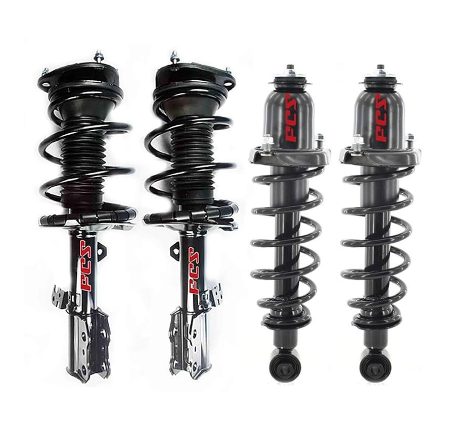 Amazon.com: FCS Front & Rear Strut and Coil Spring